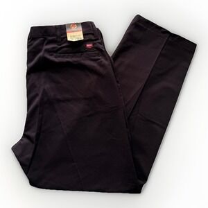 Red Kap Men's‎ Black Industrial Work Pants, Size 38x37U